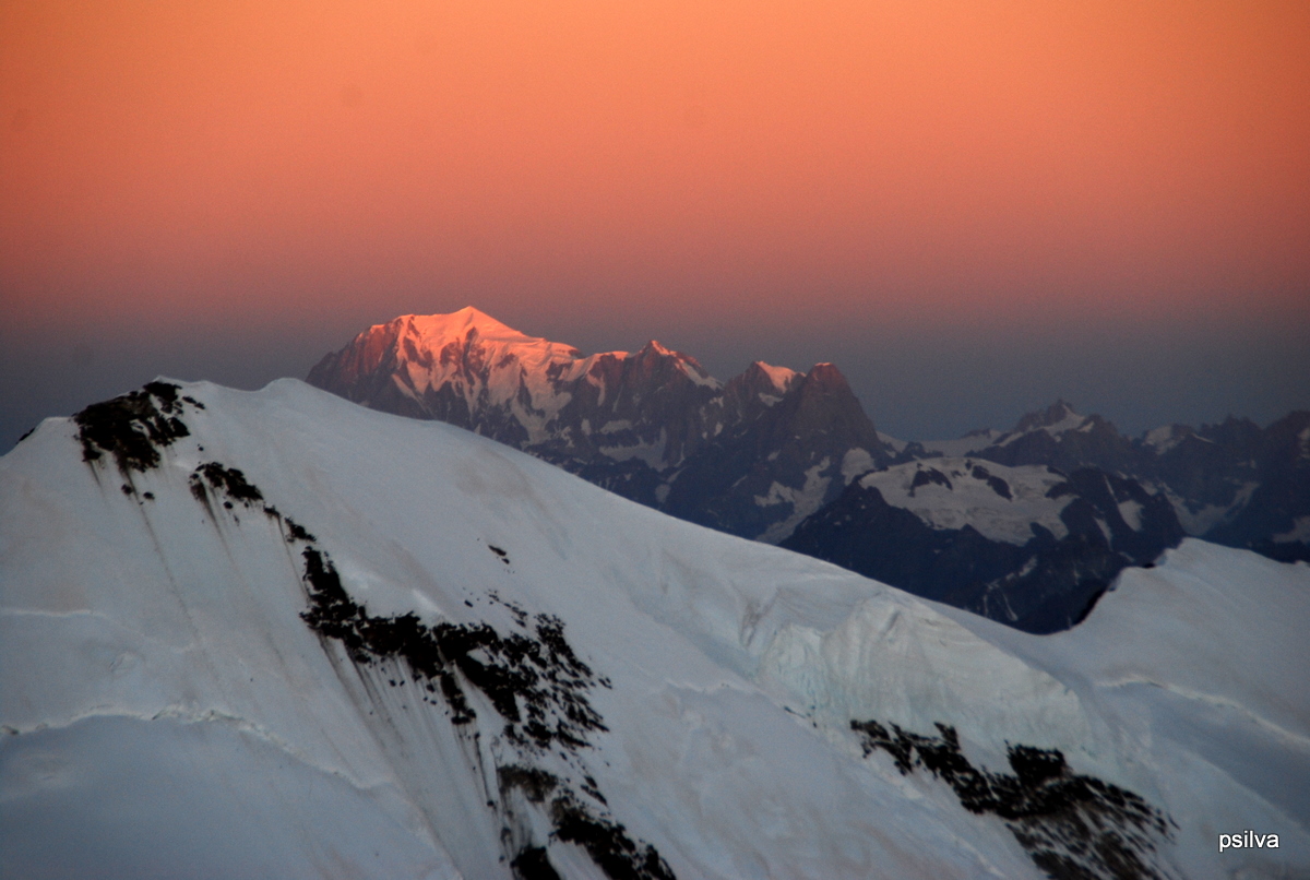 El Monte Rosa, ascensión y noche en la cumbre