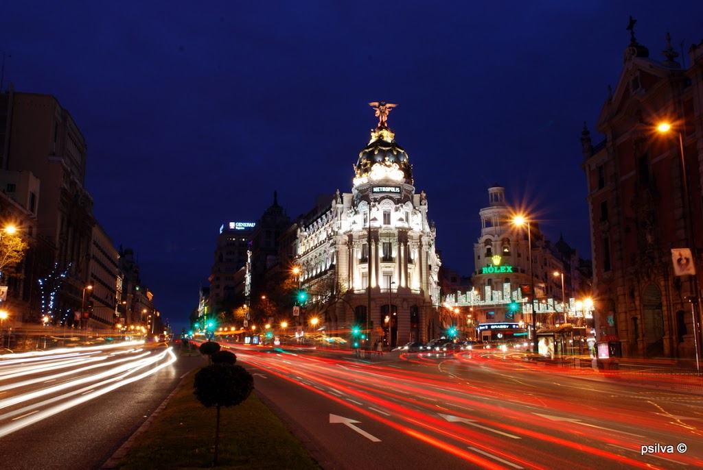 Madrid, luces de navidad