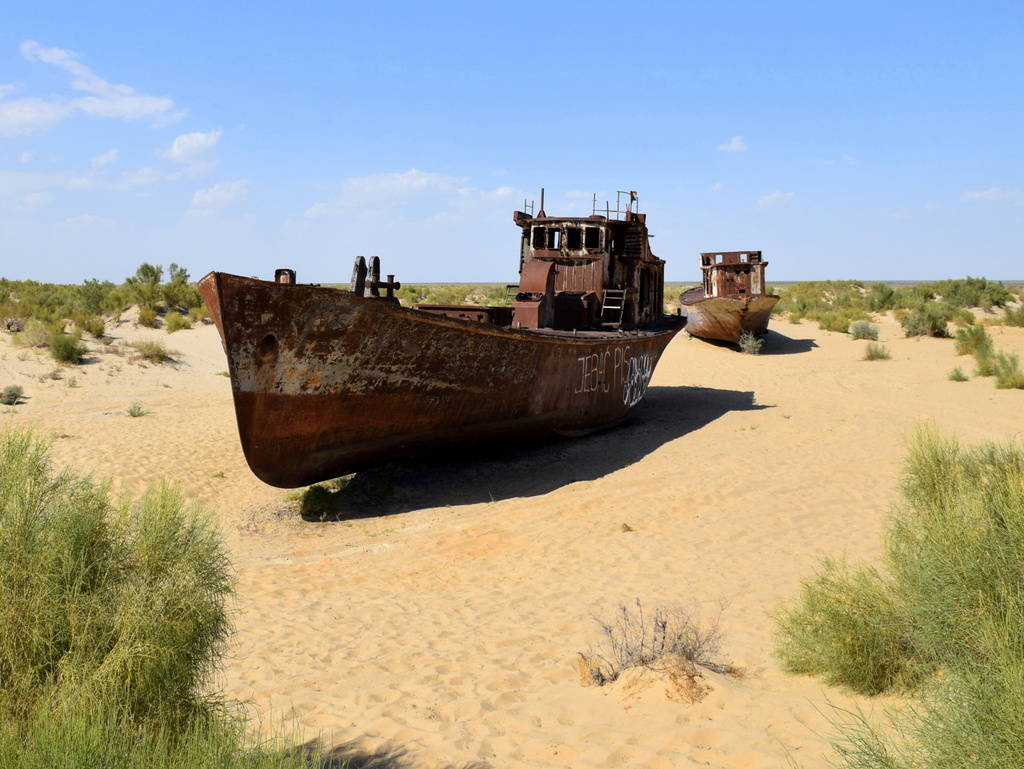 La tragedia del Mar de Aral, viaje a un cementerio de barcos