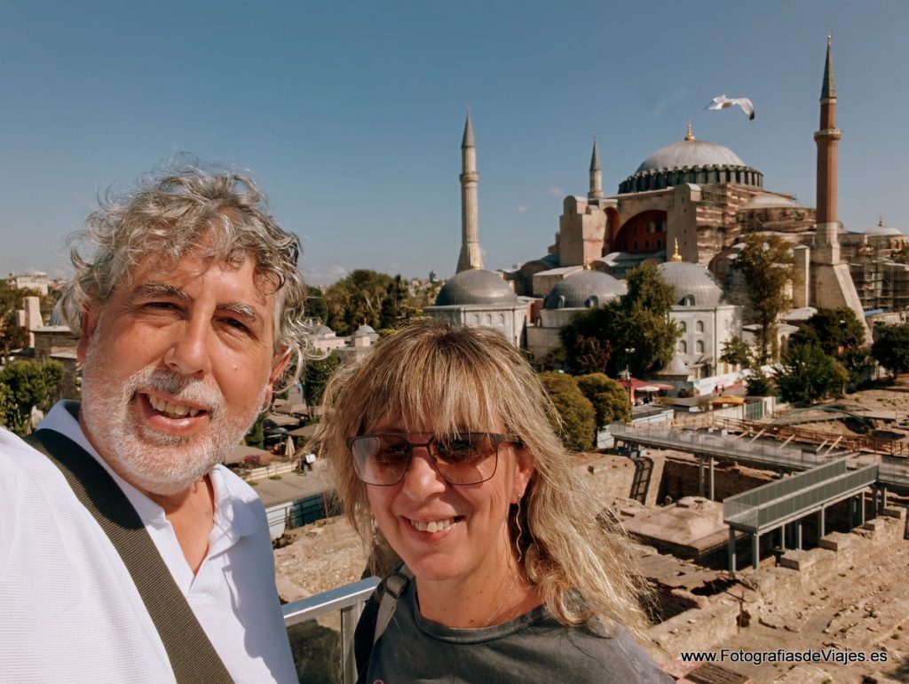 Con Santa Sofia al fondo