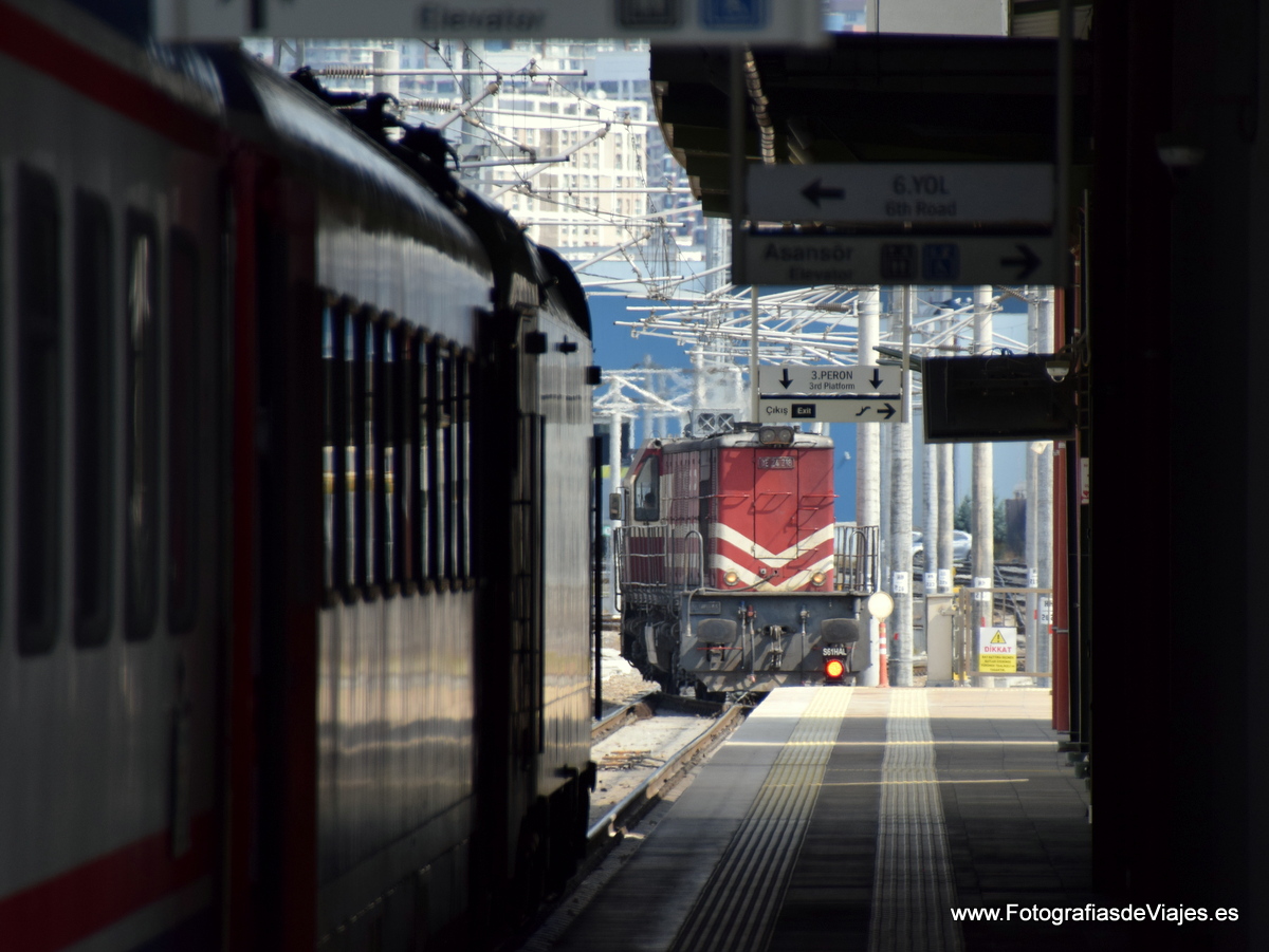 Estación Halkali, en Estambul