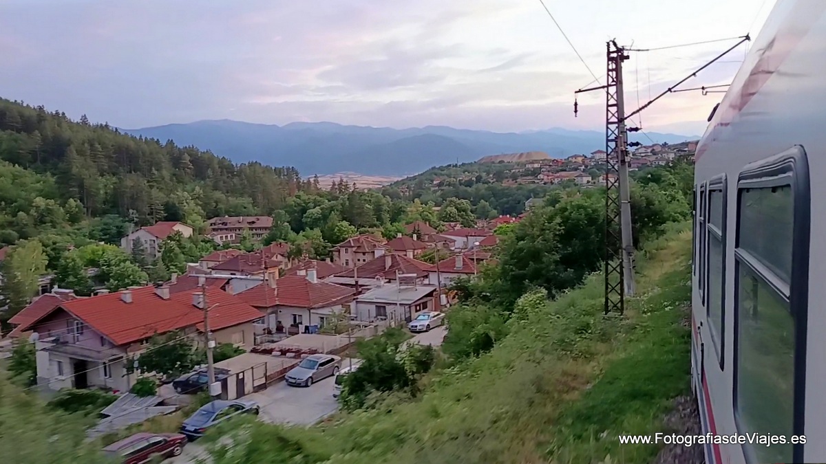 El tren de Sofia a Estambul atravesando Bulgaria