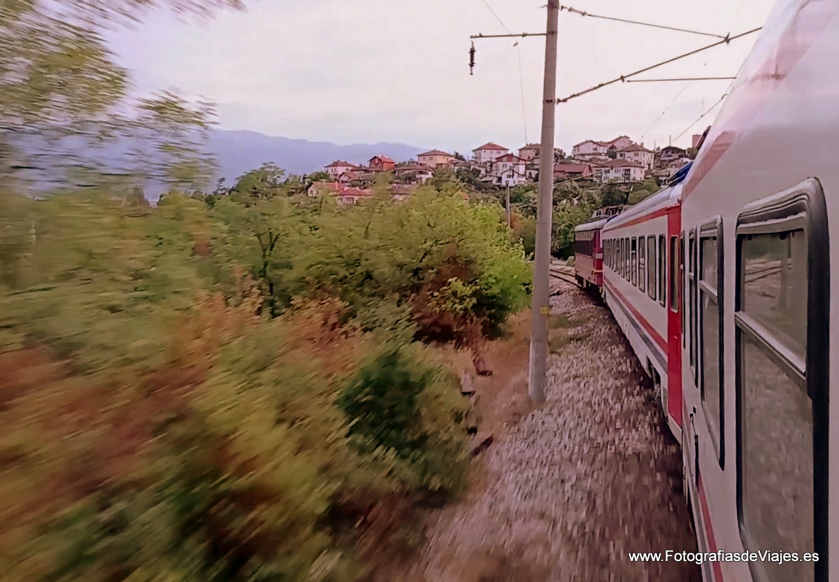 El tren de Sofia a Estambul atravesando Bulgaria