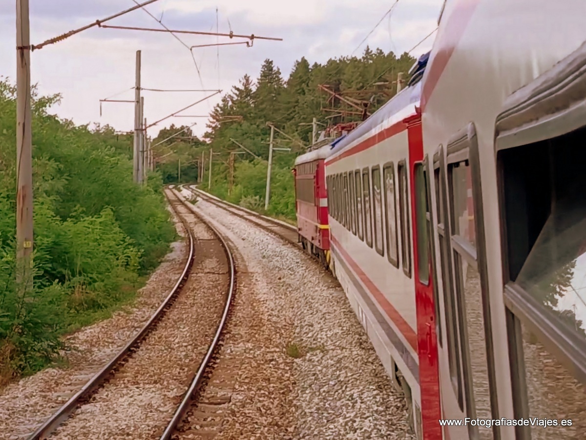 El tren de Sofia a Estambul