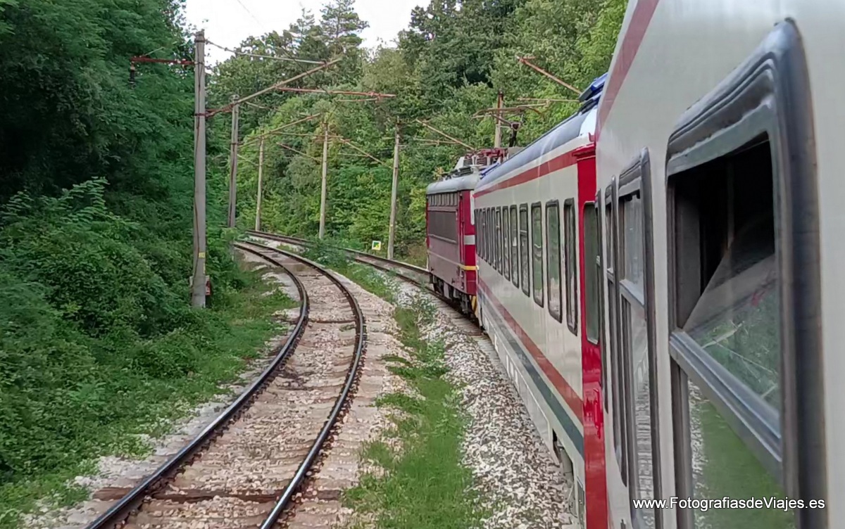 El tren de Sofia a Estambul