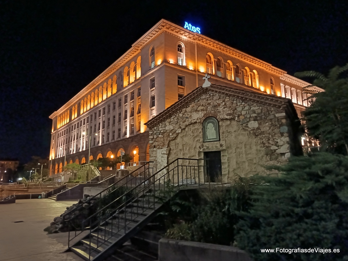 Ruinas de la antigua ciudad tracia y romana de Serdica, en Sofia
