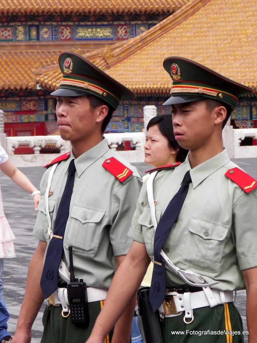 En La Ciudad Prohibida en Pekín, China