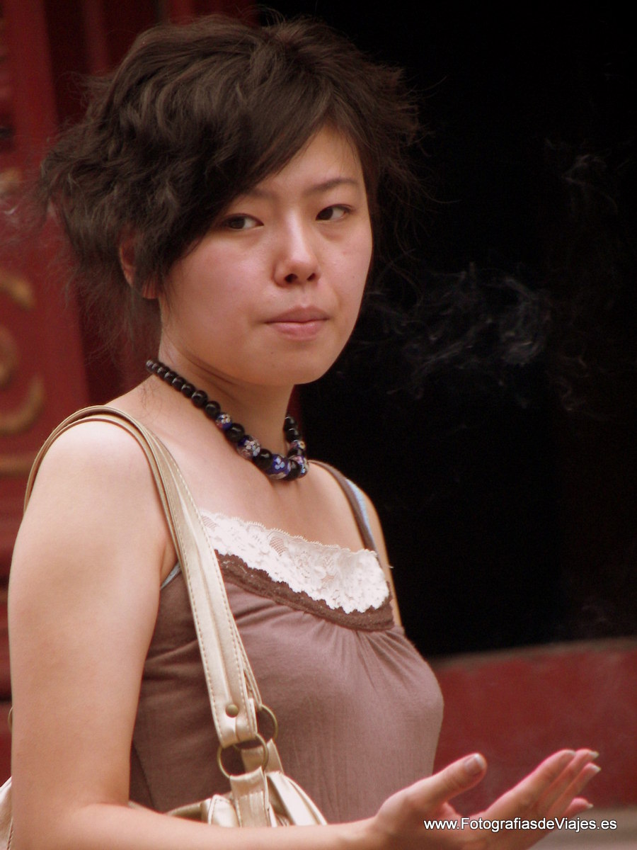 Joven China en Pekín