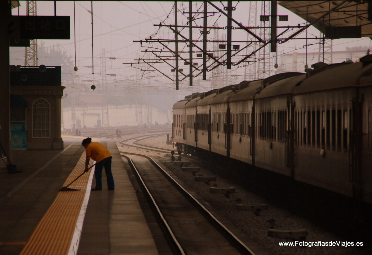 Estación de tren en Beijing