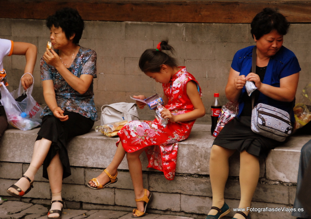 Mujeres en Pekín, China
