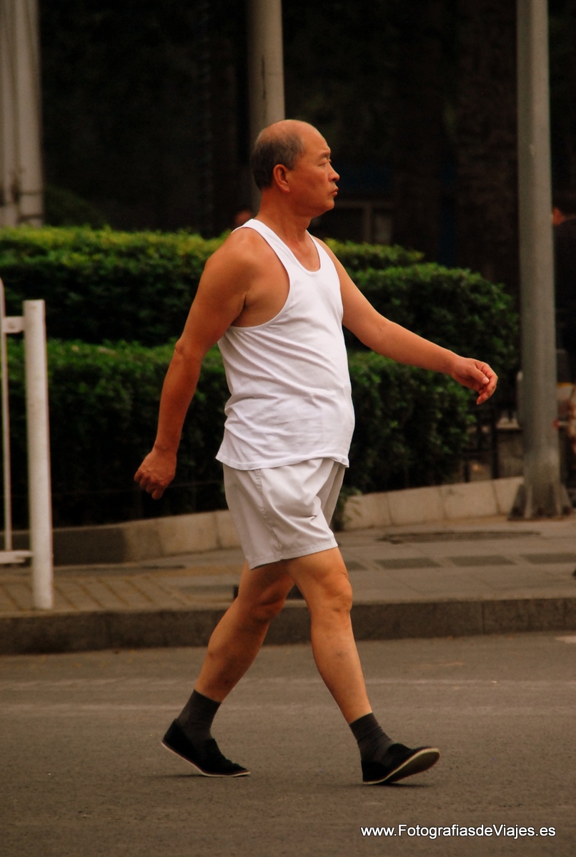 Ciudadano Chino en Pekín