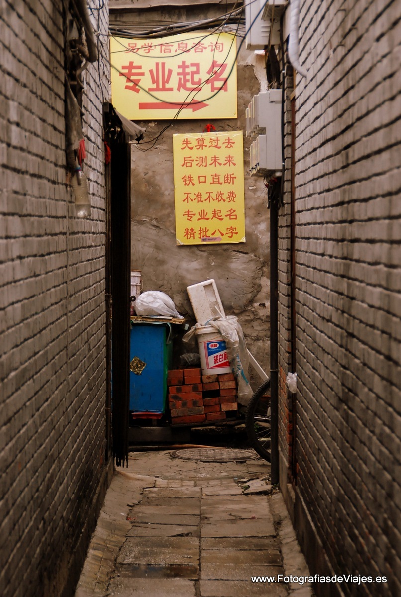 Hutong en Pekín