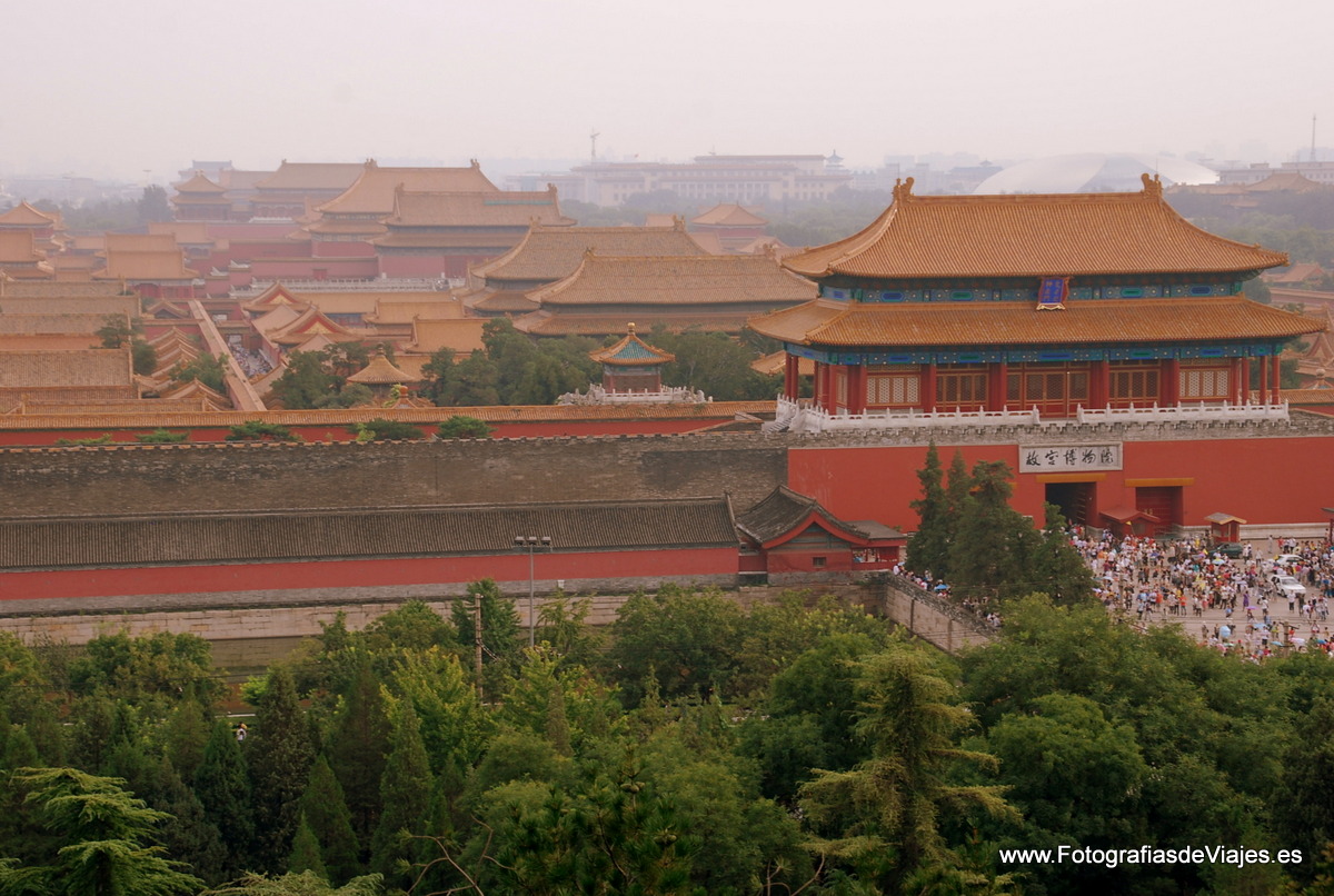 La Ciudad Prohibida en Pekín, China