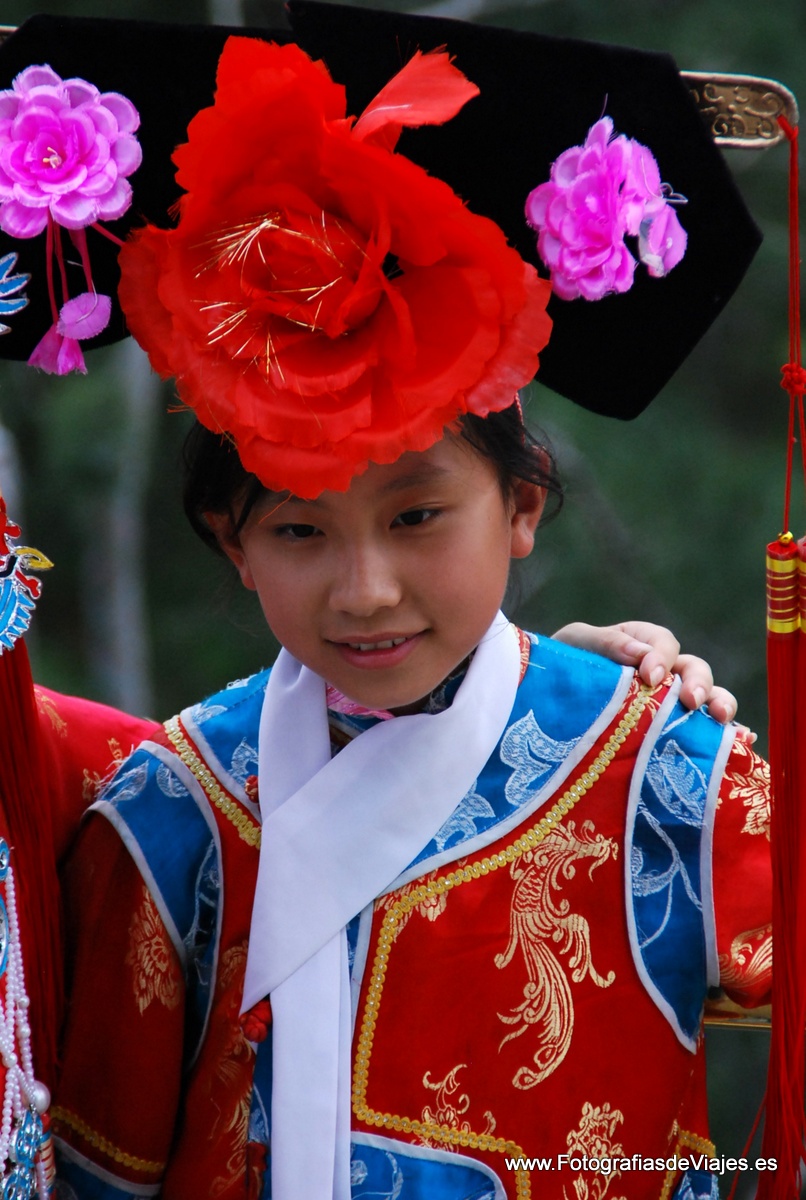 Niña en Pekín