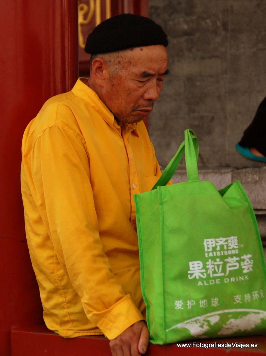 Ciudadano chino en Pekín