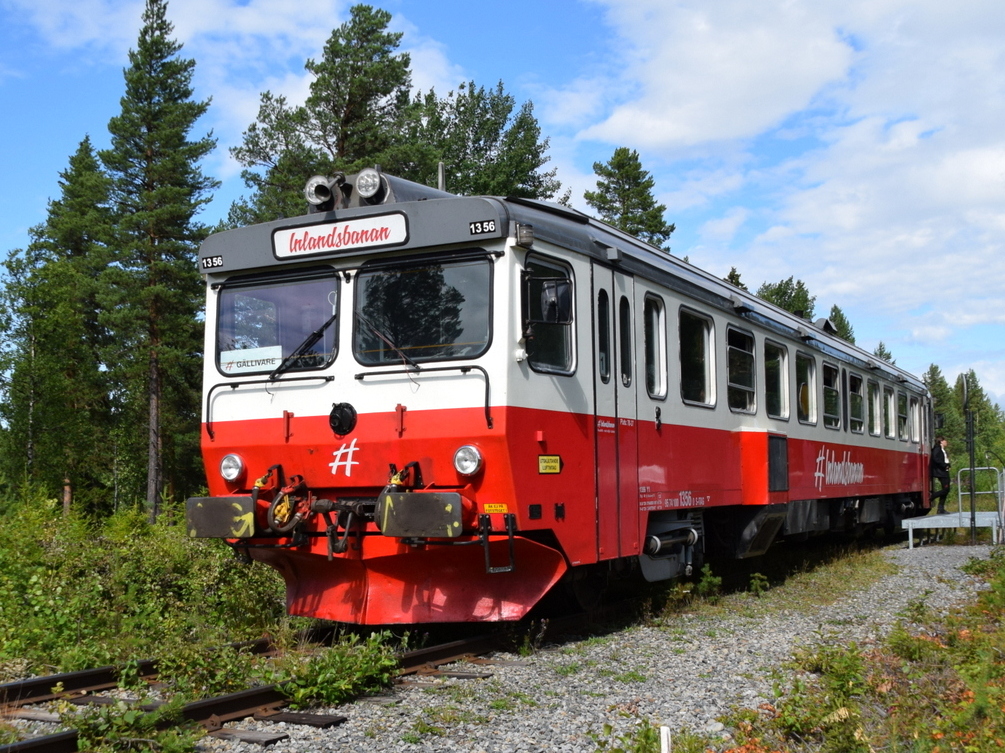 Inlandsbanan, el tren que recorre el interior salvaje de Suecia