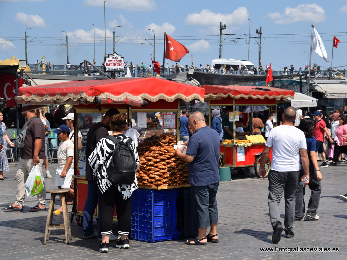Ambiente en Eminönü