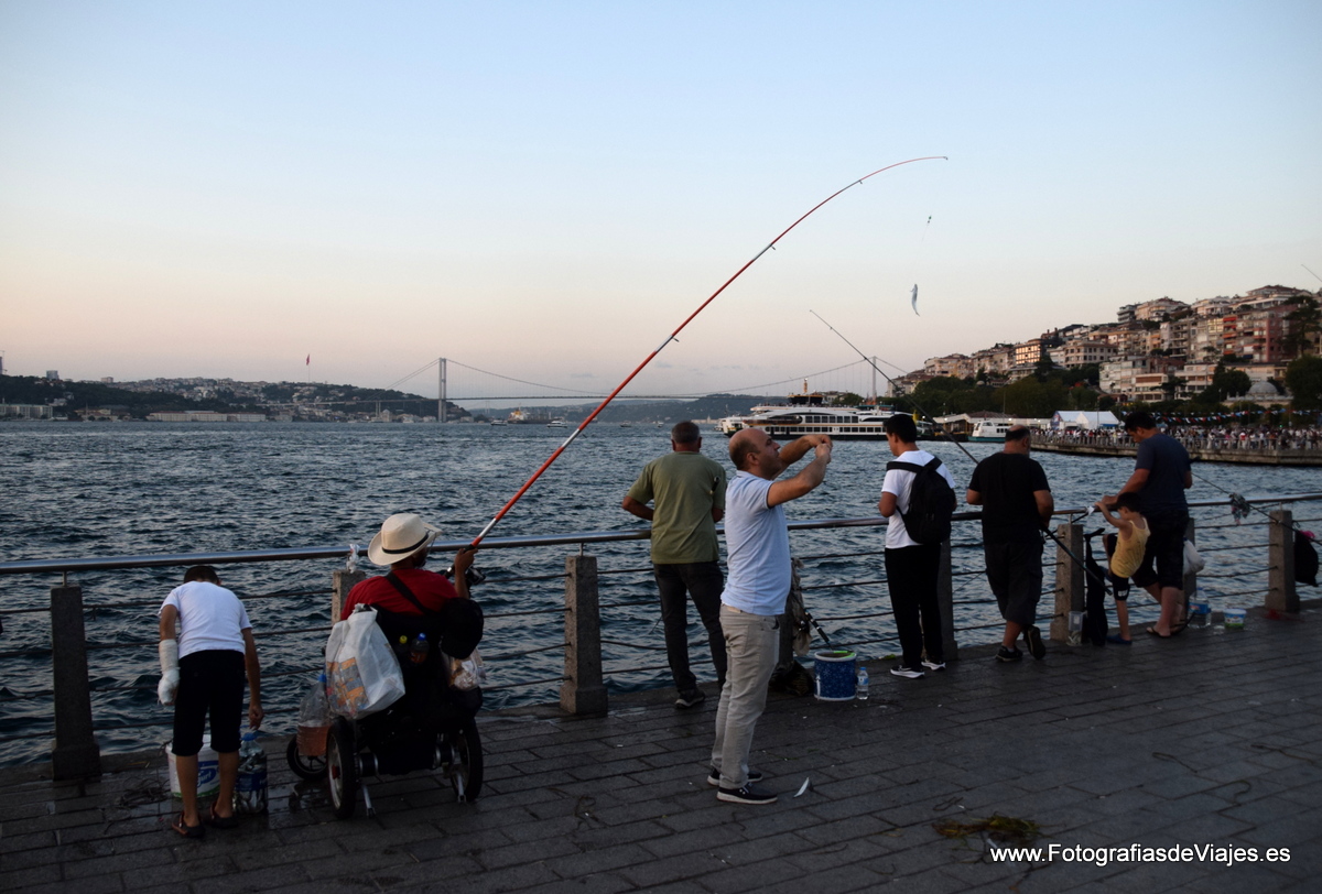 Ambiente en Uskudar, en el lado asiático de Estambul