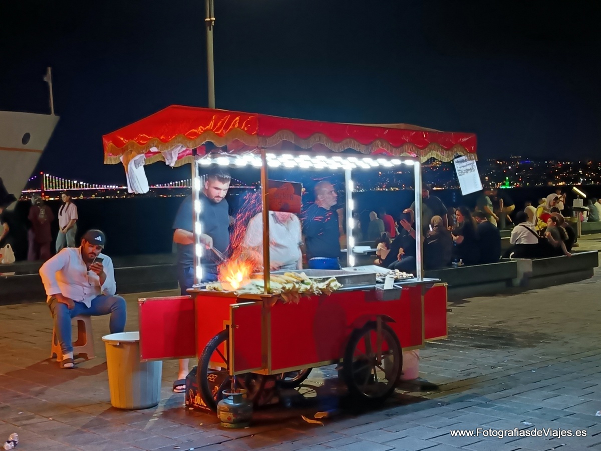 Ambiente en Eminönü