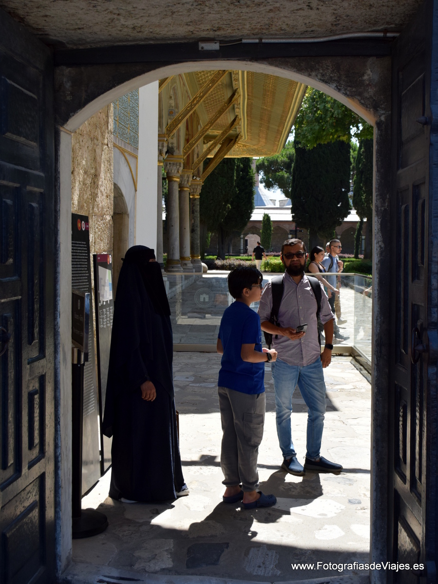 En el Palacio Topkapi