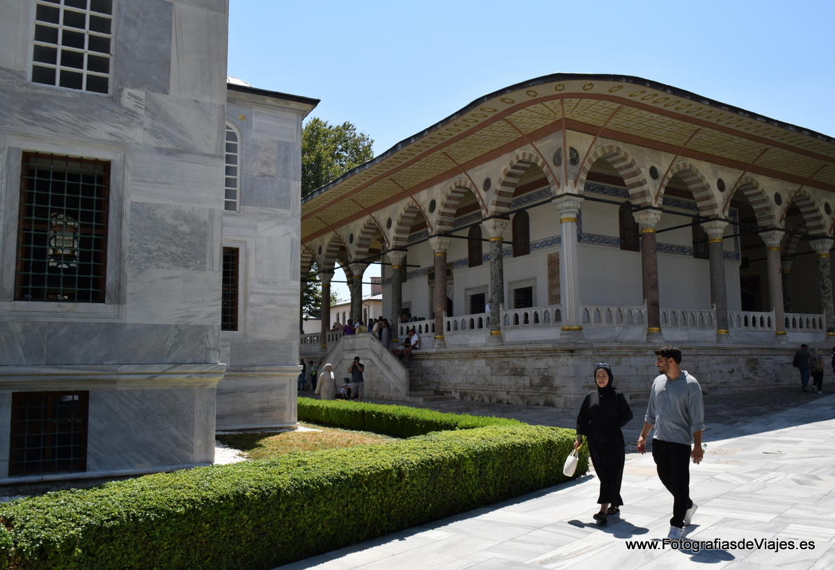 En el Palacio Topkapi