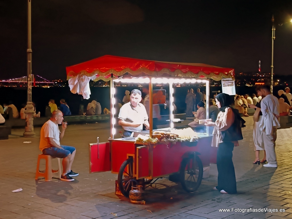 Ambiente en Eminönü